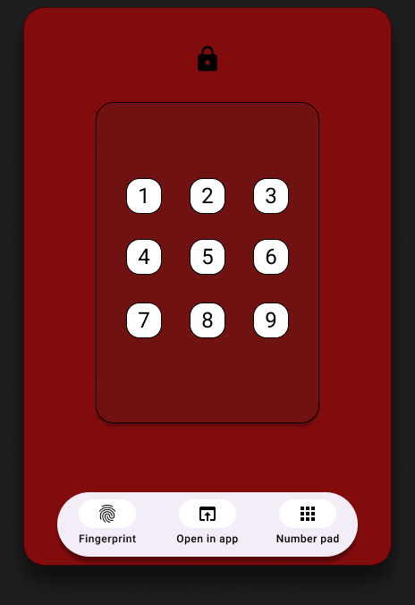 Better Safe — locked keypad state
