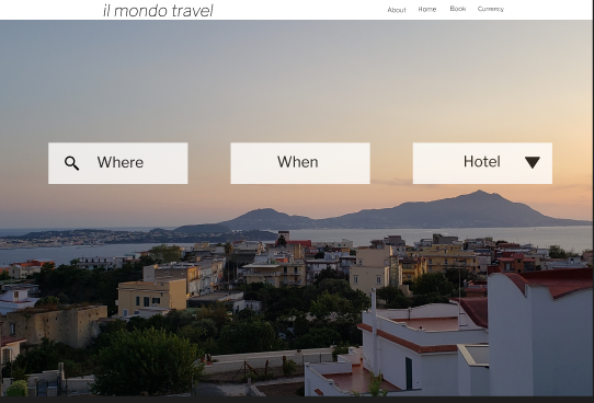 Il Mondo Travel — home page